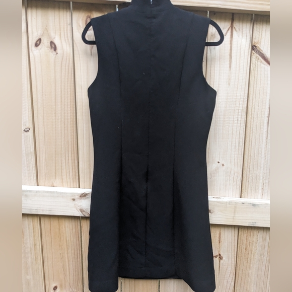 Parker Black Grace Button Sleeveless Sheath Dress - Picture 2 of 6